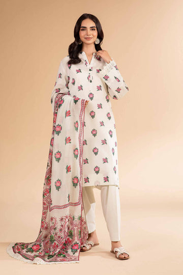Nishat Linen 2 Piece - Digital Printed Embroidered Suit - 42501756 Online Shopping